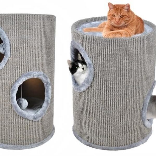 Macska játszóház, kaparófával 50 cm