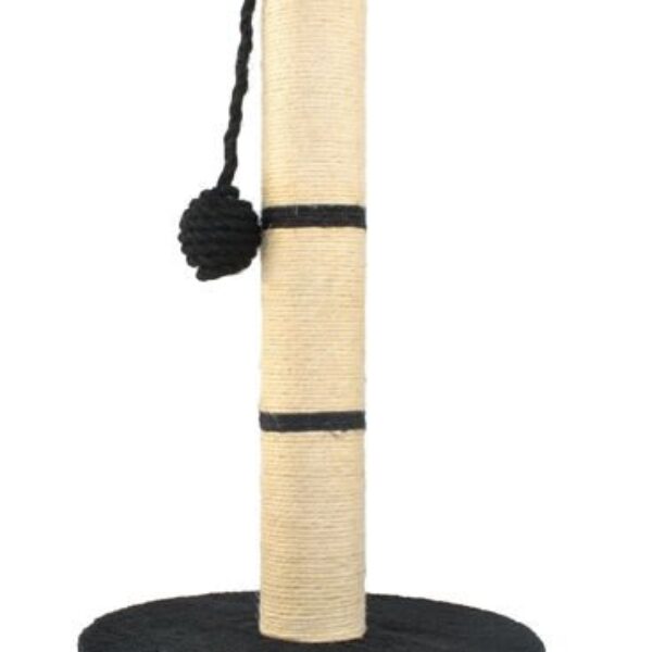 Kaparófa macskáknak 45cm szizál anyagból + fekete játék